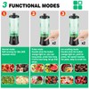 Personal Blender 6 Blades Portable Blender Mini Blender for Shakes
