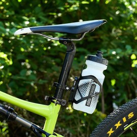 Corki Cycles Bike Water Bottle Holder Adapter Mount on Handlebar and Seatpost for Mountain Road E-Bike Gravel Bicycle Aluminum Alloy