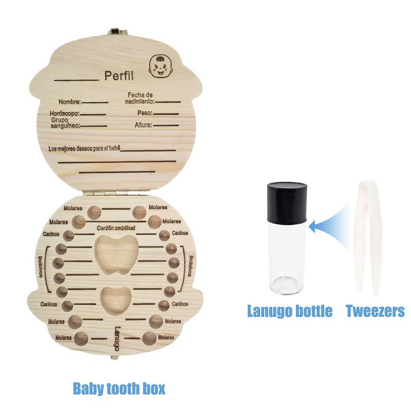 Caja de dientes, Caja de recuerdo para dientes perdidos para