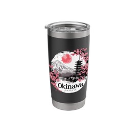 Okinawa Prefecture Blossom Vista Gift Japan Stainless Steel Insulated Tumbler