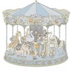 HGHG New Carousel Swaddles Soft Baby Muslin Swaddle Blanket (Carousel