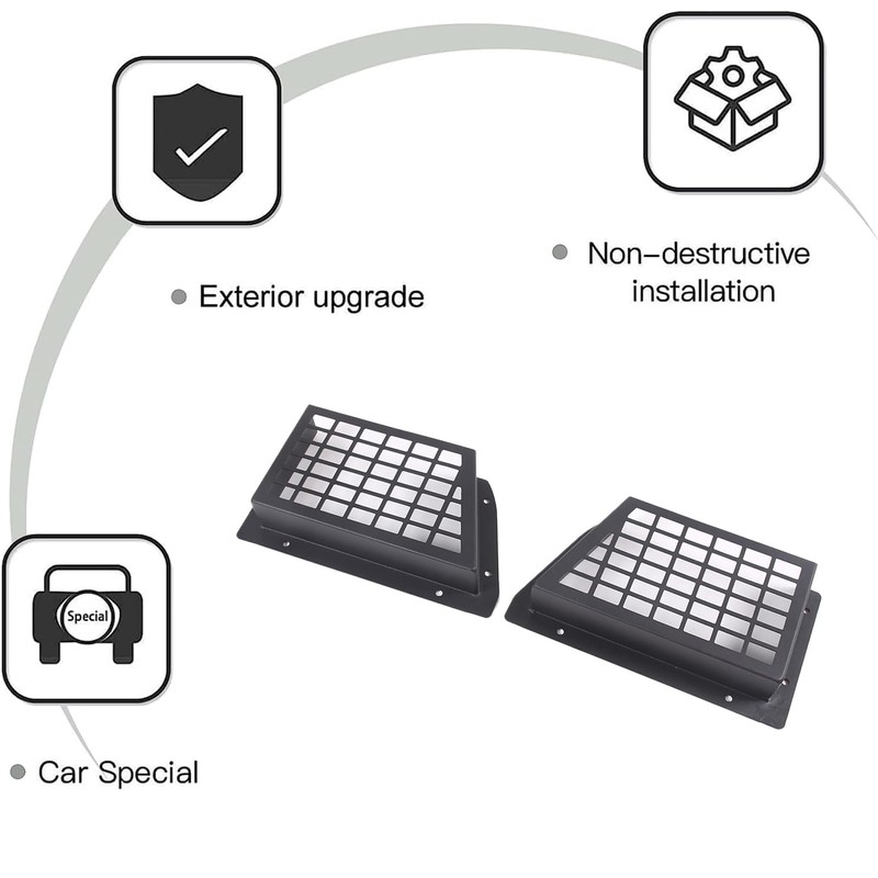 PIUGILH Front Door Storage Pockets Box for Hummer H3 2005-2009