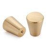 YANGQIHOME 10 Pack Gold Brass Cabinet Knobs, Pull Handle for