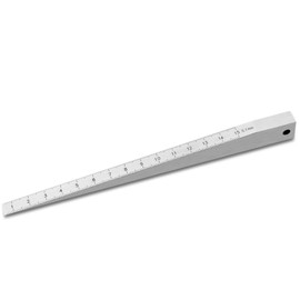 Taper Thickness Gauge Gap Gage Welding Wedge Feeler Gauge Gap Feeler Wedge Gauge Gap Hole Measure Tool (1-15mm)