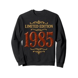 40th Birthday Man Woman 40 Years 1985 Decorative Funny Gift Sweatshirt