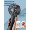 Cobbe High Pressure 3-Way Shower Head Combo, Hand Held Shower