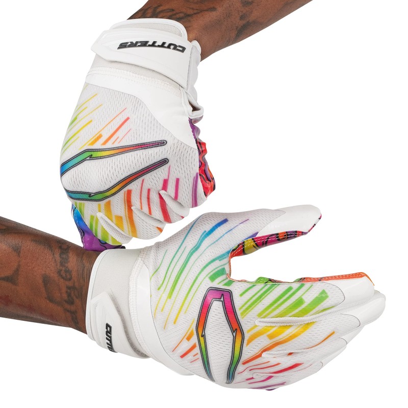 Cutters - Game Day Pro Receiver Gloves LE Multi Drip