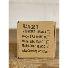 Ranger (RCI) SRA198 SRA-198 NCD Noise Cancelling Chrome CB / HAM Microphone  NEW