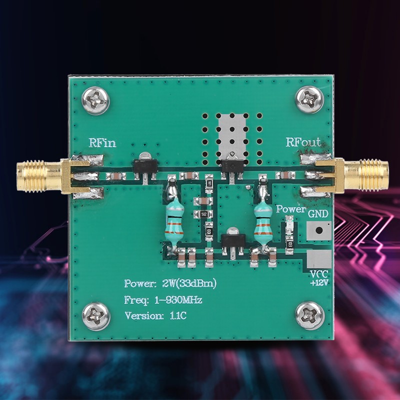 RF Broadband Power Amplifier Module Electrical Accessory Standard SMA Female