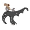 Bow Release Aids Aluminum Alloy Sensitivity Adjustable 4 Fingers Compound
