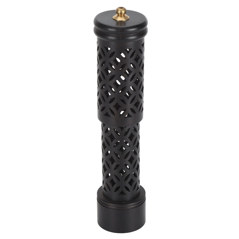 Standing Incense Stick Burner Sandalwood Carved Decorative Incense Stick Holder