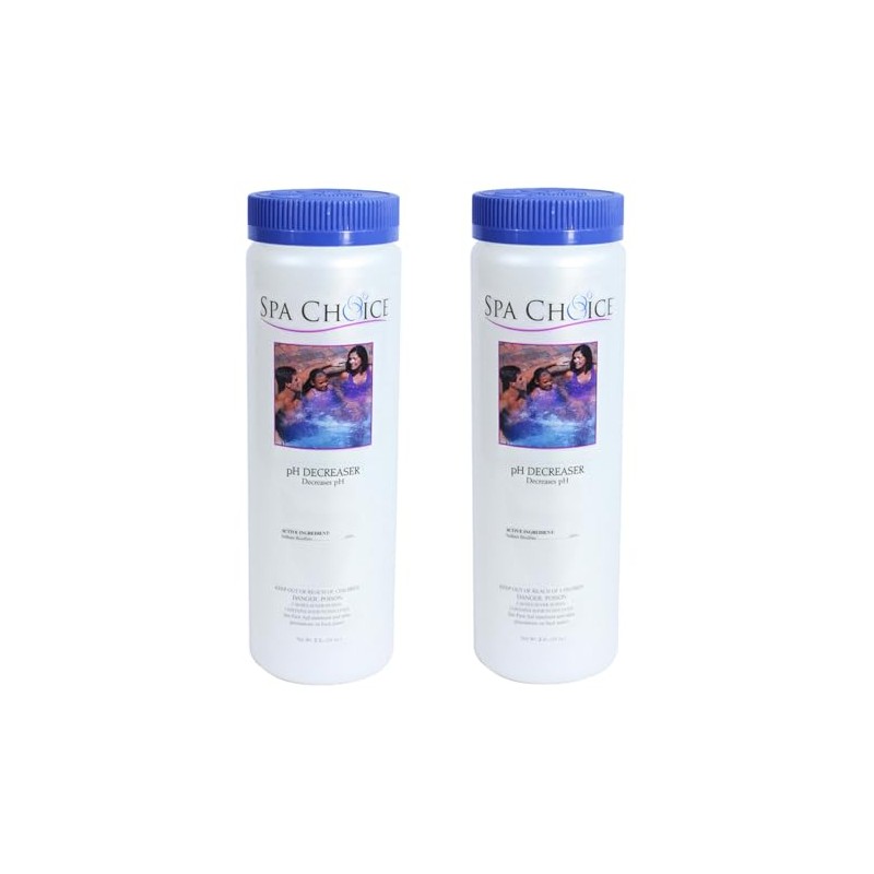 SpaChoice 472-5-0360-02 pH Decreaser for Hot Tub, 2.5-Pounds, 2-Pack