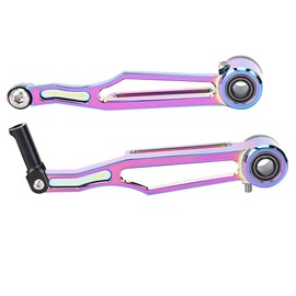 1 Pair Folding Bike V Brake Set,Bicycle Linear Pull V Brakes Replacement Set for Folding Bike (Long arm v Brake)