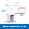 iSpring APR40 Pressure Regulator Filter Protection Valve with 1/4" Quick