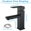 Mineup Black Bathroom Tap, Washbasin Tap, Mixer Tap, Basin, Bathroom