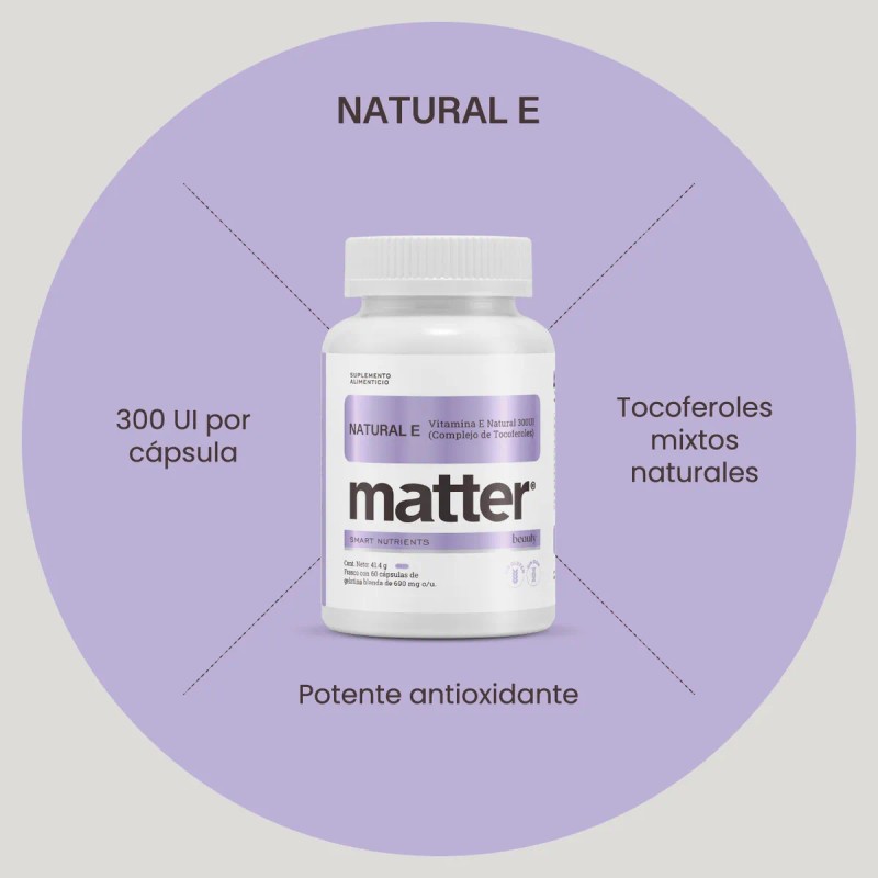 Complejo De Vitamina E, Vit E 60 Softgels, Natural E,