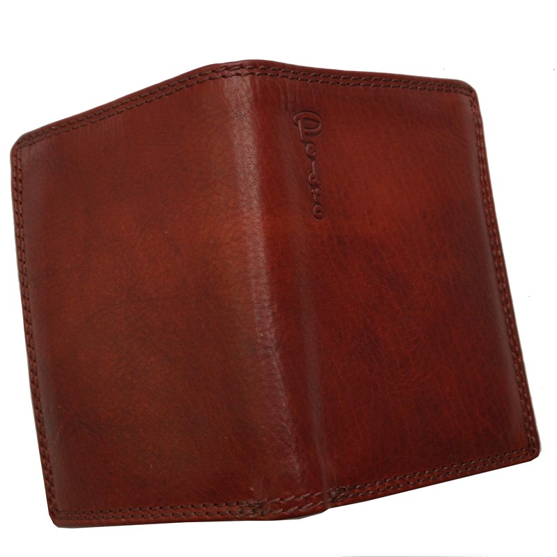 flevado Pedro Vintage Wallet Used Look Leather Red Men's Wallet