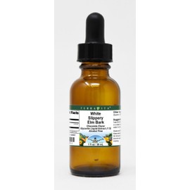 White Slippery Elm Bark - Glycerite Liquid Extract (1:5) - Chocolate Flavored (1 fl oz, ZIN: 428991)