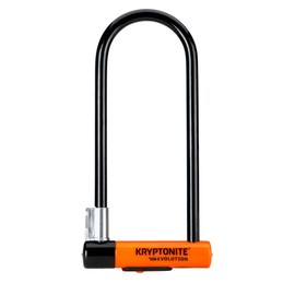 Kryptonite New-U Evolution Series 4 LS Bicycle U-Lock, Black, 4" x 11.5" 14mm (002147)