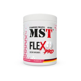 MST Nutrition Flex Pro Powder - Collagen, MSM, Glucosamine, Chondroitin & Hyaluronic Acid - High Quality Formula - Made in Germany (420 g, Strawberry Pineapple)