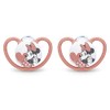 NUK Space Chupetes de ortodoncia (Minnie, 0-6 meses)