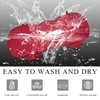 BWBWND Linen Car Seat Cover, Anti-Slip Bottom Bench Protector Rear