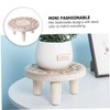 Totority 1pc Flower Display Stand Simple Flowerpot Holder for Living