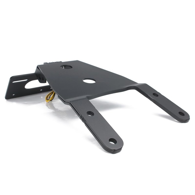 REARACE Motorcycle Fender Eliminator Kit License Plate Bracket Compatible with