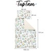 TupTam Children's Bed Linen Patterned 2-Piece Reversible Bed Linen, Colour: