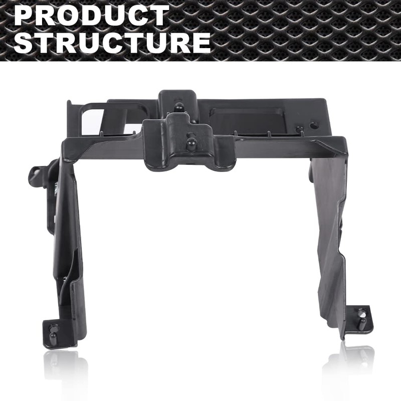 CNNELL Dash Panel Double DIN Radio Cage Bracket Compatible with