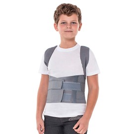 Toros-Group posture corrector, corset, shoulder straps, LUX / D_TG-656A 2XS grey