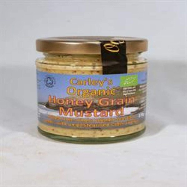 Carley s Org Honey Grain Mustard 170g