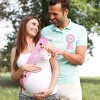 Baby Shower De Banda Mom Dad To Be 2 Piezas