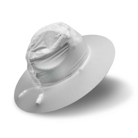 Phillips Brush Reusable Rain Cap Protective Hat Cover & Carrying Bag, Clear Color, Medium (7), Large (8), XL (7), 22 Total Covers – Police & Other Uniform Hat Rain Cover