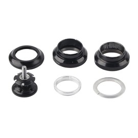 Ejoyous Road Bike Headset CNC Bicycle Steering External Sealed Bearing Bicycle Headset Aluminium Alloy 34 mm Bicycle Fork Headset for Cycling Bicycle Mountain Bike MTB MTB (Noir)