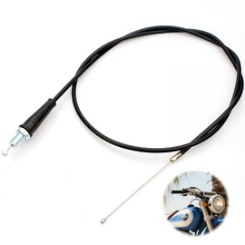 120 cm Pit Bike Throttle Cable, Replacement Universal Pit Bike Throttle Cable Straight Head Motorcycle Throttle Oil Cable Heat and Corrosion Resistant for Pits Dirt Motor Trail Bike Motocross