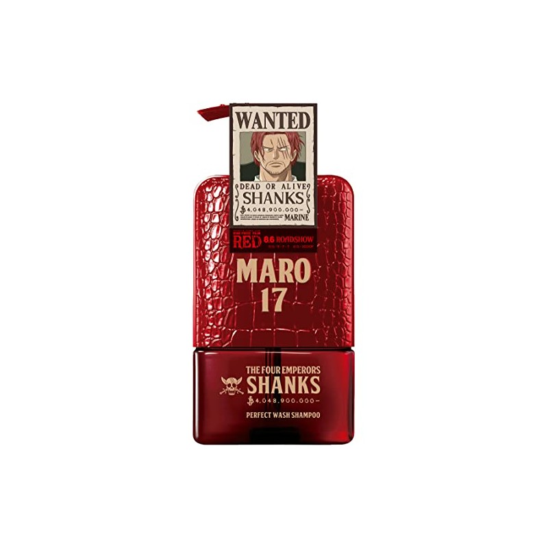 [One Piece Collaboration / Shanks] MARO17 Perfect Wash Shampoo (Gentle