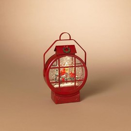 10.38" H B/O Lighted Cardinal Design Spinning Water Globe (DC Compat. / USB Cord Incl.)