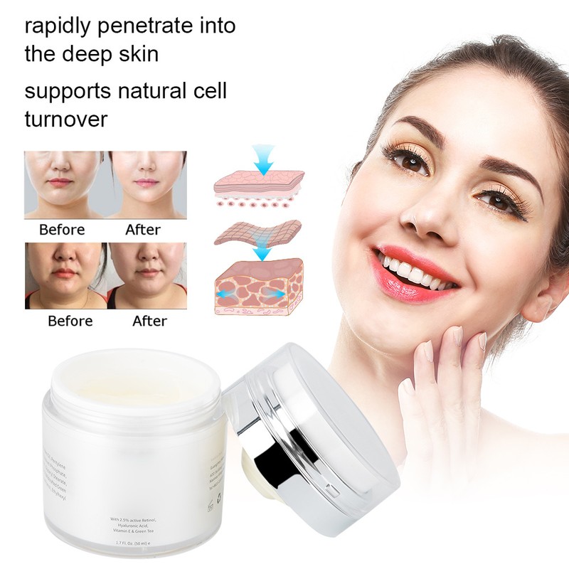 50ml Retinol Cream Face Hydrating Moisturizing Anti Wrinkles Nourishing Cream
