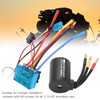 3650 2300KV+120A Durable Brushless ESC Kit Suitable for 1/10 RC