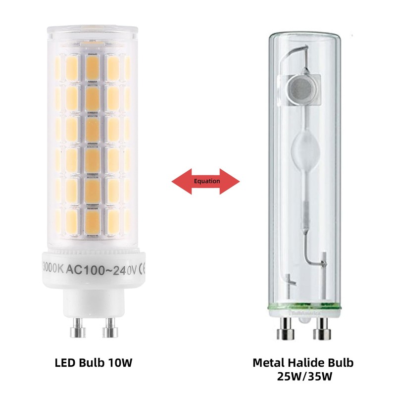 Lidesheng GU6.5 LED Light Bulb 3000K Warm White High Brightness