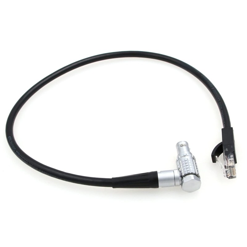 ZBLZGP Cable Ethernet de ángulo recto 1B de 10 pines