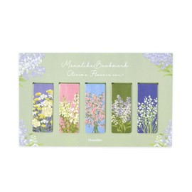Magnetic Bookmarks Set - A (Olivia's Flowers Ver.4)