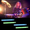 4 Pares Baquetas Luminosas Baquetas Para Tambor 5a Bateria Mixto