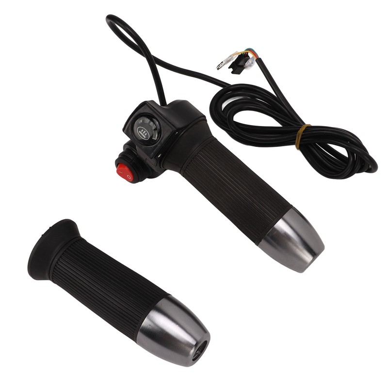 1 Pair Electric Bike Throttle Grip Universal 48V 5 Colors