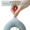 DEANKEJI Shower Sponge, Pack of 2 Shower Sponge, Body, Flower-Shaped