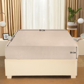 Utopia Bedding Brushed Microfibre Deep Fitted Sheet