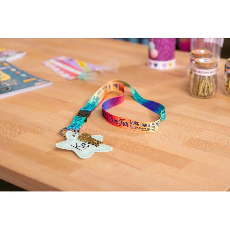 Teacher Created Resources Positive Sayings Watercolor Lanyard