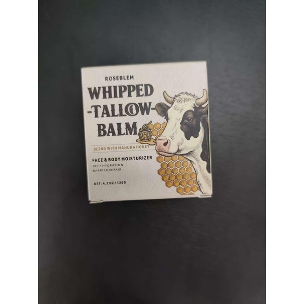 Beef Tallow Honey Balm for Face