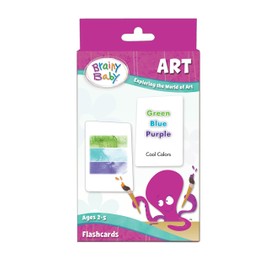 Brainy Baby Art Flashcards: Exploring The World of Art Deluxe Edition